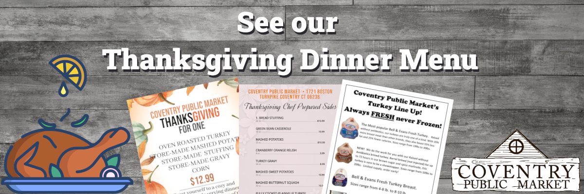 See our Thanksgiving menu